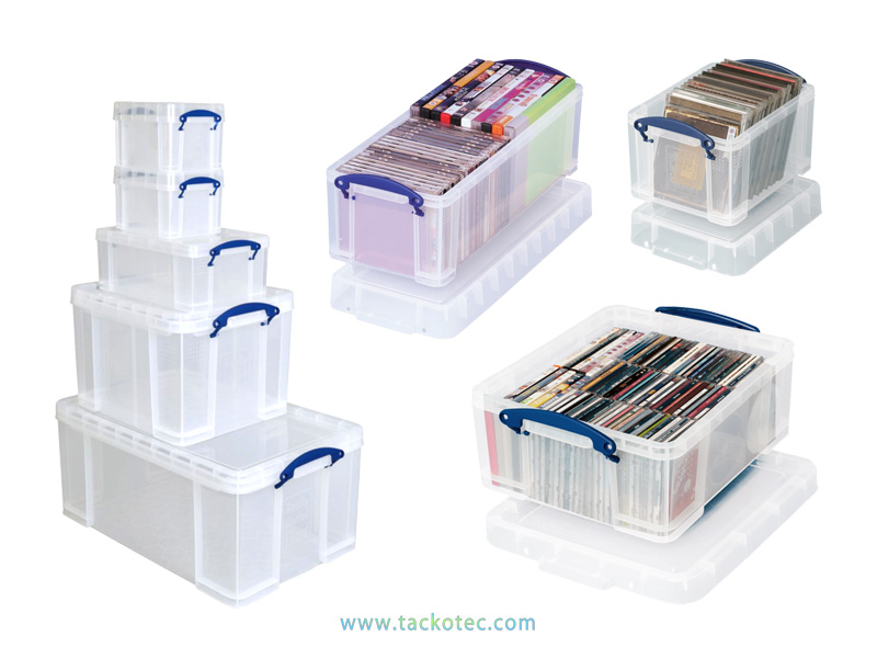 Boîtes de rangement pour CD et DVD: Boîtes de rangement pour CD et DVD avec  boîtiers